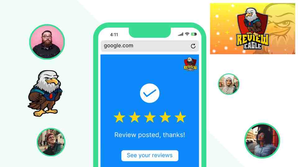 Review Eagle’s innovative platform automates and streamlines the 5-star review collection process, leverages social proof, and boosts conversions to help businesses stay ahead in today’s competitive digital landscape.